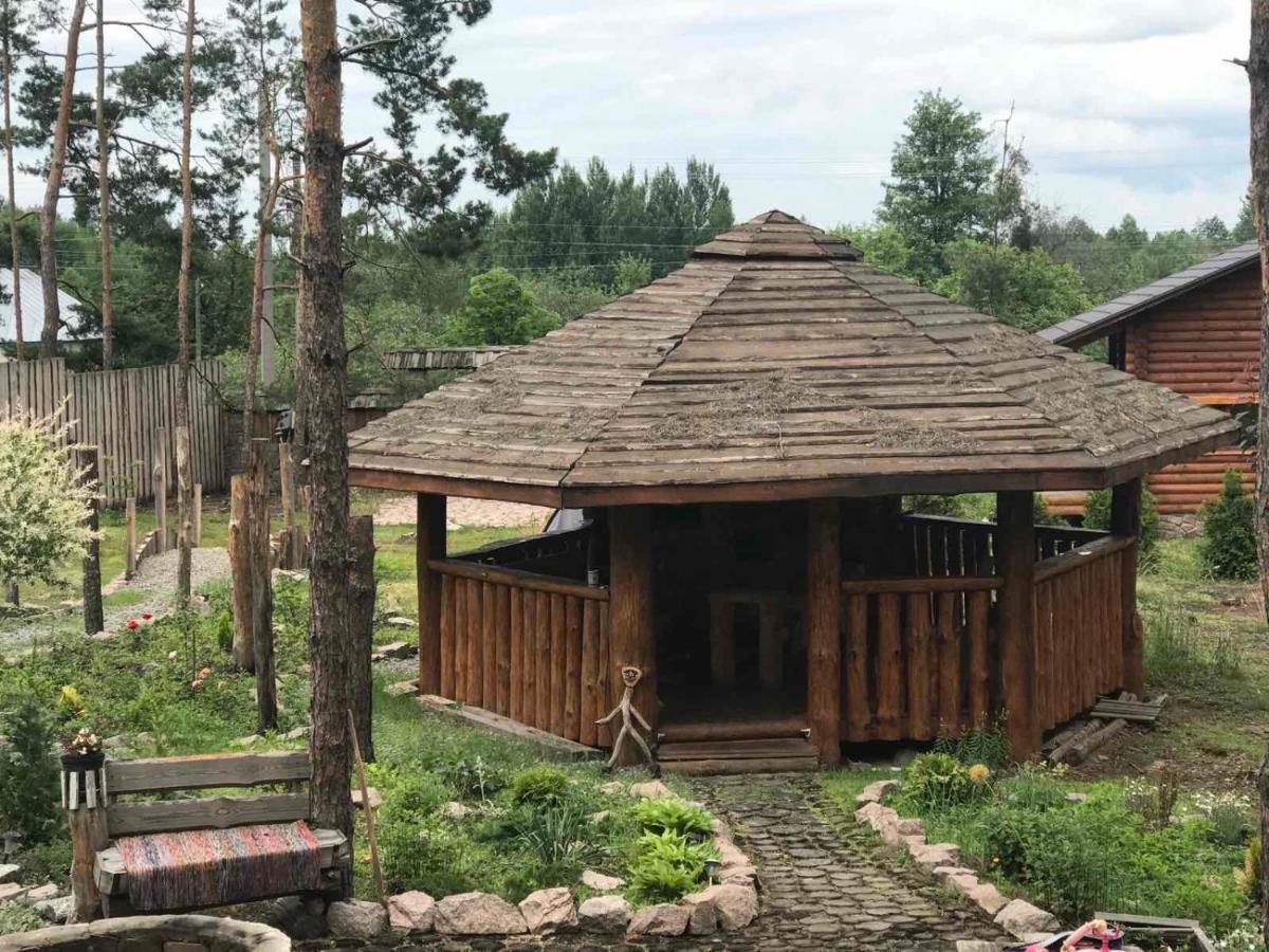 Eco Dom V Lesu Guest House Bila Krynytsia Bagian luar foto